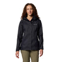 Columbia Womens Arcadia II Waterproof Rain Jacket, Black, X-Large 🍁 All In One Marketplace Canada
