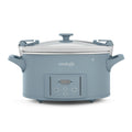 Crock-Pot Design Series 7-Quart Programmable Slow Cooker, Morning Haze Blue 🍁 All In One Marketplace Canada