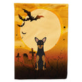 Caroline's Treasures BB4294CHF Halloween Manchester Terrier Canvas House Size Flag, Large, Multicolor