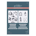 Spellbinders Halloween Icons Press Plates, Metal