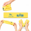 Butter Squishy Jumbo, Slow Rising Butter Block, Big Giant Realistic Texture Sensory Play Fidget Toy, Fun Desk Toy for Kids, Teens & Adults (Yellow, Large) 🍁 All In One Marketplace Canada