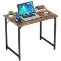 BestOffice Computer Desk,Home Office Desk Writing Study Table Modern Simple Style PC Desk with Metal Frame for Home Office 🍁 All In One Marketplace Canada