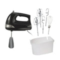 HAMILTON BEACH 62639C 6 Speed Hand Mixer with Snap-On Case