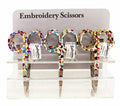 Embroidery Scissors Sweets Print Handles