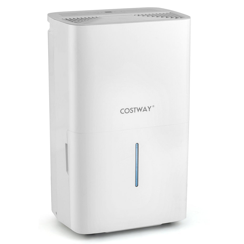 65 Pint ENERGY STAR Dehumidifier, 22.5 Pints DOE, 5000 Sq Ft, 1.4 Gallon Tank, 43 dB, White