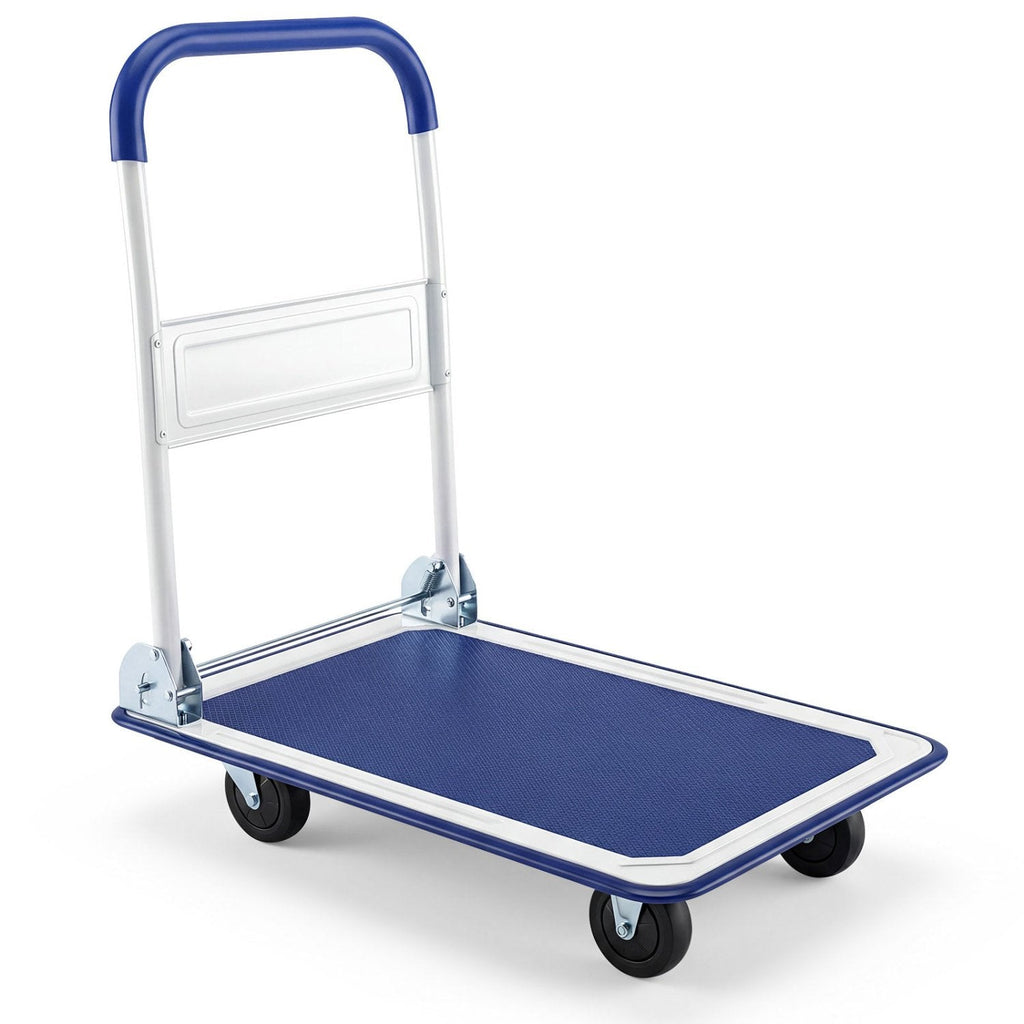 660 Pounds Folding Platform Cart Dolly Hand Truck