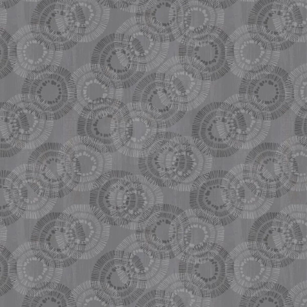 Wilmington Prints' Essential Basics - Slate Circle Burst
