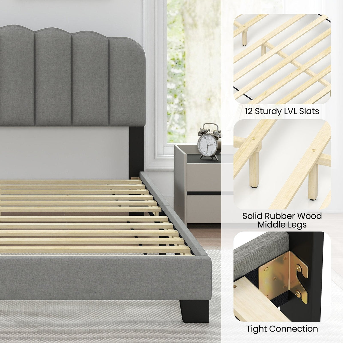 71 Inch Cat Tree with Two Condos, a Side Bed and a Sisal Ladder Board