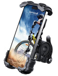 Lamicall Bike Phone Mount, Motorcycle Phone Holder - Motorcycle Bicycle Cell Phone Mount Clamp for Handlebar, Cycling Mount for iPhone 17 Pro Air, 16 Pro 15 Pro Max S25 S26+, 4.7-6.8" Smartphone 🍁 All In One Marketplace Canada