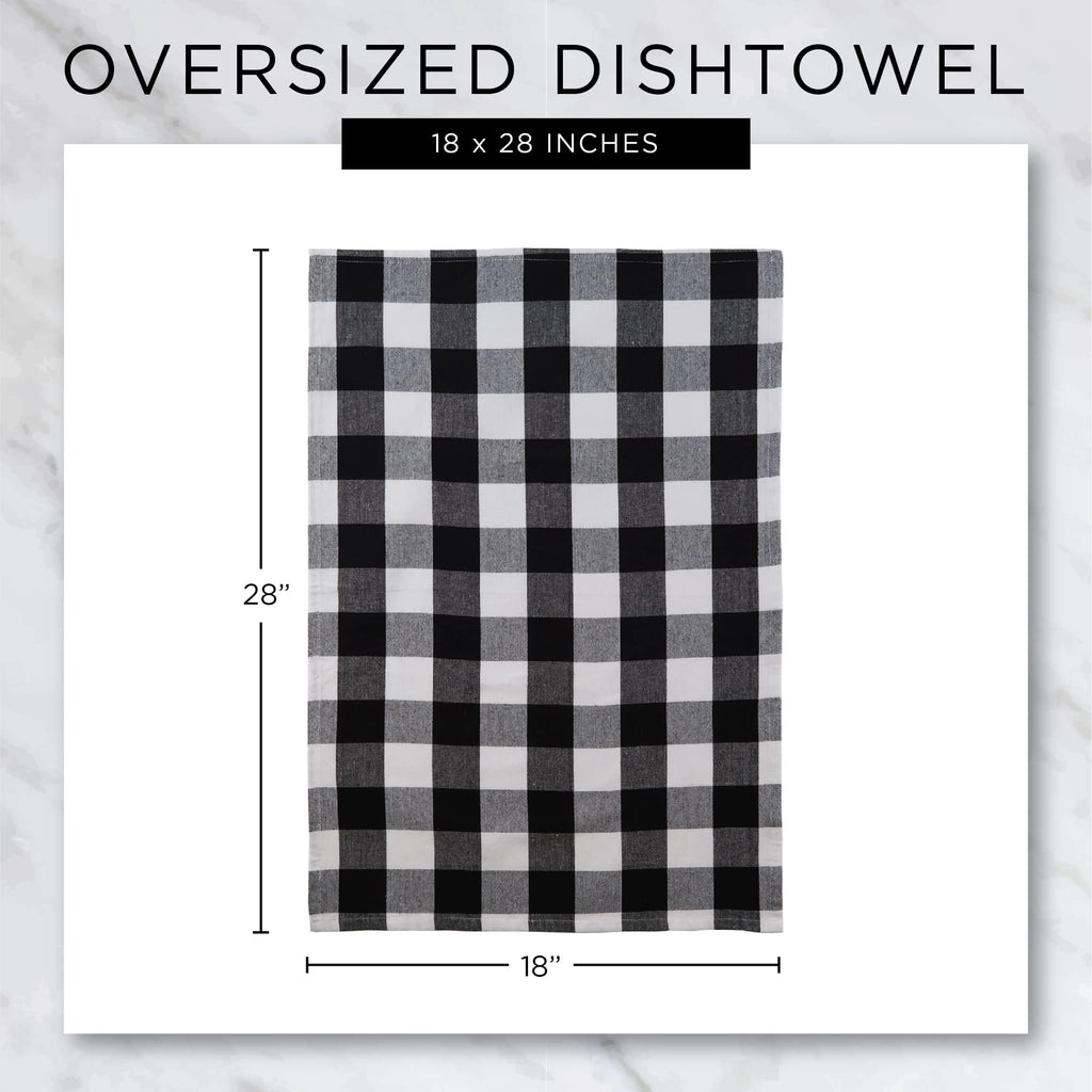 DII Decorative Oversized Cotton Halloween Holiday Dish Towels, 18" x 28", 3 Pack
