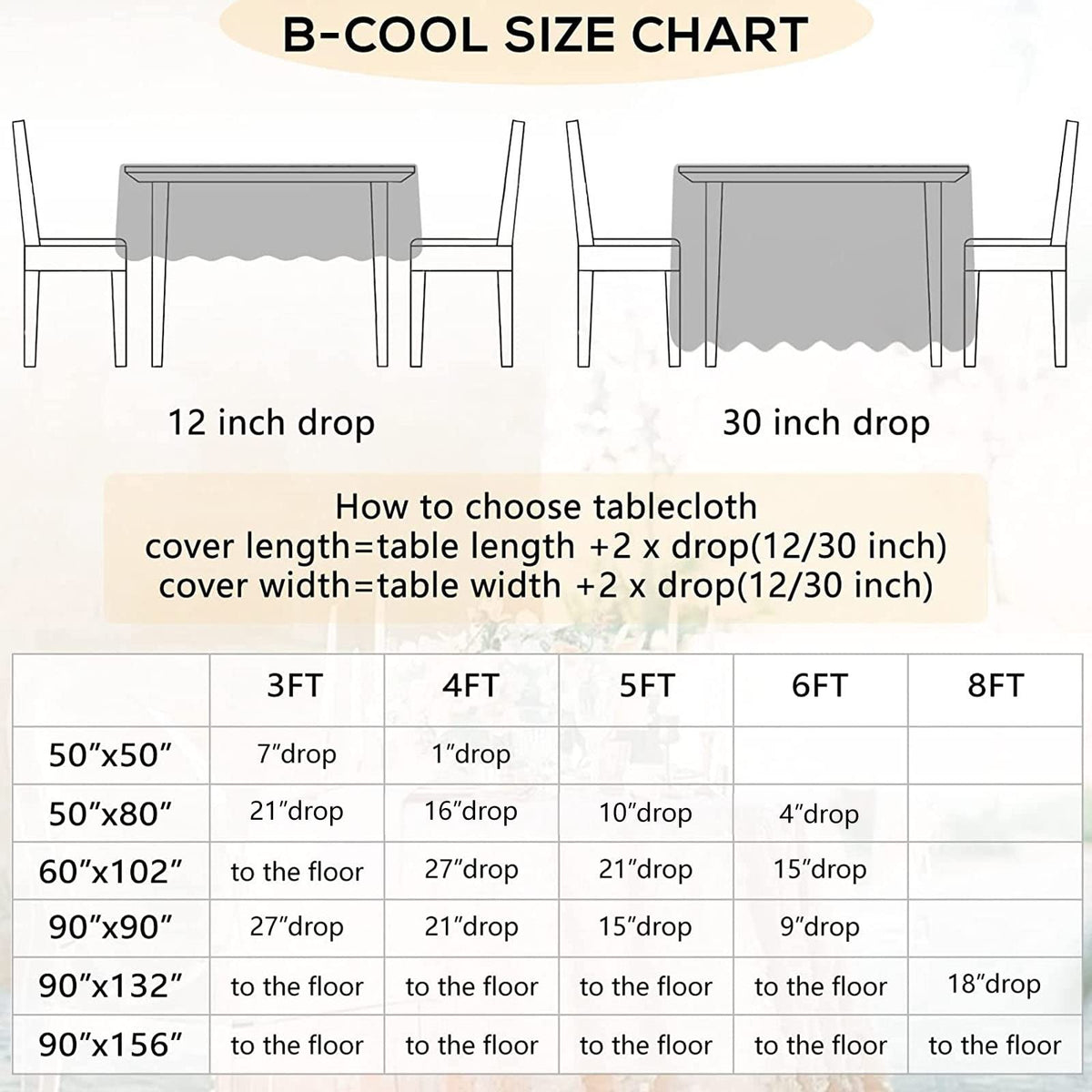 B-COOL Black Sequin Tablecloth Halloween Table Overlays Shimmer Table Cloth 90x90-inch Square Halloween Decoration Popular and Elegant Wedding Tablecloth