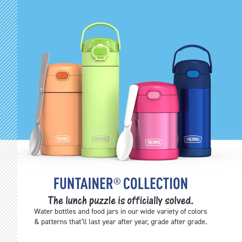 THERMOS FUNTAINER Water Bottle with Straw, 14oz, Pink 🍁 All In One Marketplace Canada
