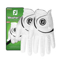 FootJoy Men's WeatherSof 2-Pack Golf Glove, White, Medium, Worn on Right Hand 🍁 All In One Marketplace Canada