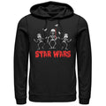 STAR WARS Men's Licensed Halloween Creep Wars Hooded Sweatshirt, Black, Medium