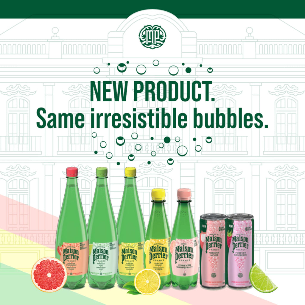 Maison Perrier Forever Lime, Sparkling Water Beverage, 24 x 330ml 🍁 All In One Marketplace Canada