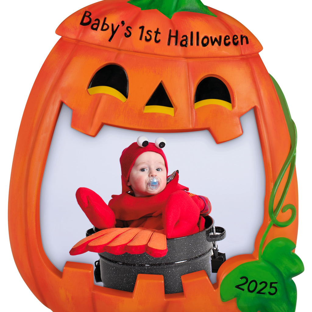 Hallmark Keepsake Halloween Ornament 2025, Baby's First Halloween 2025 Photo Frame, Halloween Decorations