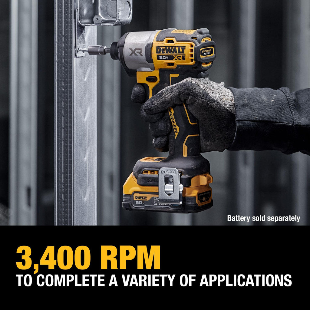 DEWALT 20V MAX XR Cordless Impact Driver, Brushless, 3-Speed, Tool Only (DCF845B) 🍁 All In One Marketplace Canada