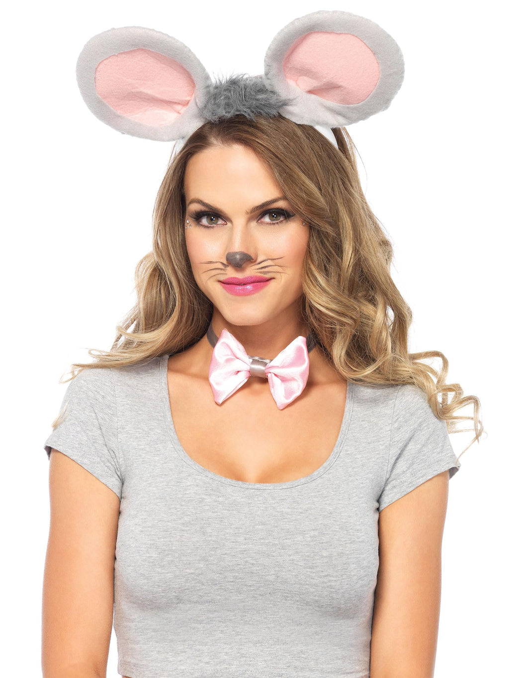 Leg Avenue Womens Halloween Mouse Ears and Tail Costume Kit