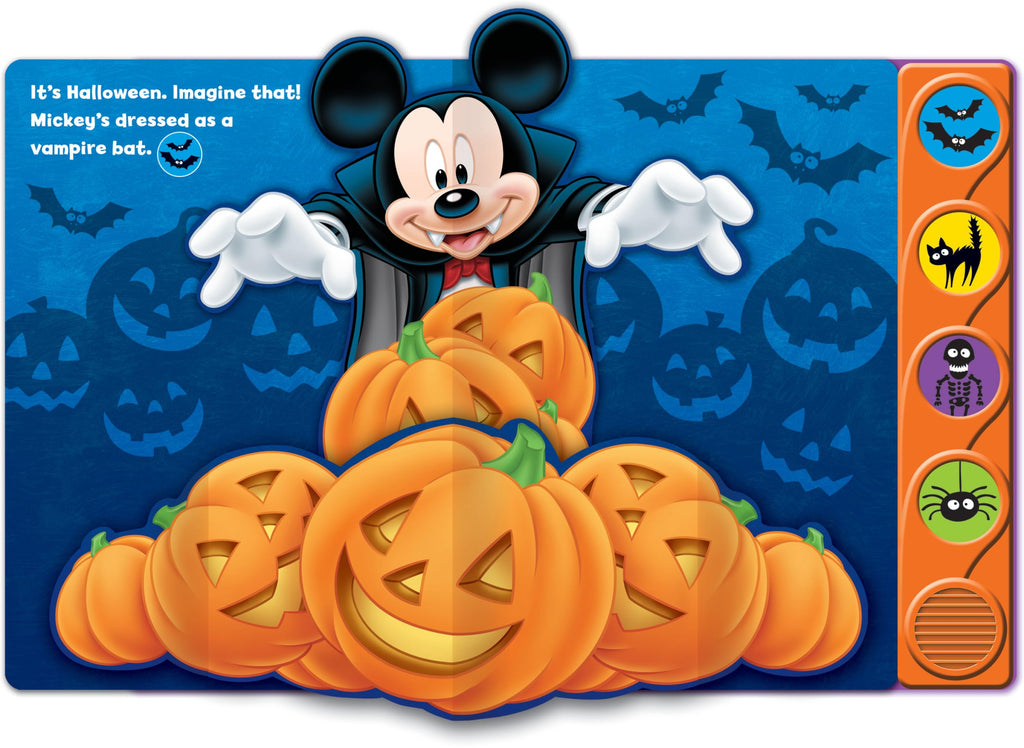 Disney Jr. Mickey Mouse Clubhouse: Happy Halloween! Sound Book - PI Kids
