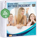 Utopia Bedding Zippered Mattress Encasement Queen - 100% Waterproof and Bed Bug Proof Mattress Protector - Absorbent, Six-Sided Mattress Cover 🍁 All In One Marketplace Canada