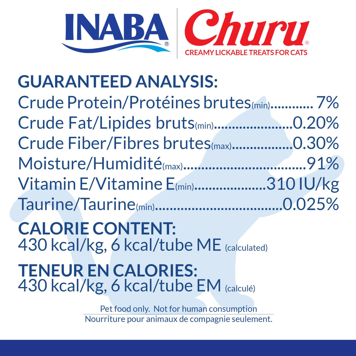 INABA Churu Cat Treats, Lickable, Squeezable Creamy Purée Cat Treat with Green Tea Extract & Taurine, 14 Grams Each Tube, 50 Tubes, Chicken & Seafood Variety 🍁 All In One Marketplace Canada