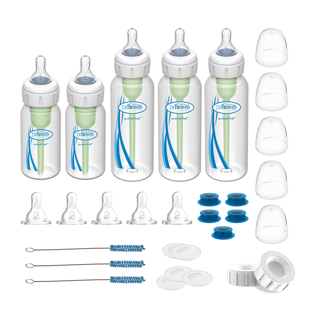 Dr. Brown’s Natural Flow Anti-Colic Options+ Specialty Feeding Starter Kit, 8 oz 🍁 All In One Marketplace Canada
