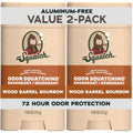 Dr. Squatch Natural Men’s Deodorant – Aluminium Free Natural Deodorant For Men with Charcoal & Postbiotics for 72-Hour Odor Protection – Wood Barrel Bourbon, 2.65oz Stick (2-pack) 🍁 All In One Marketplace Canada