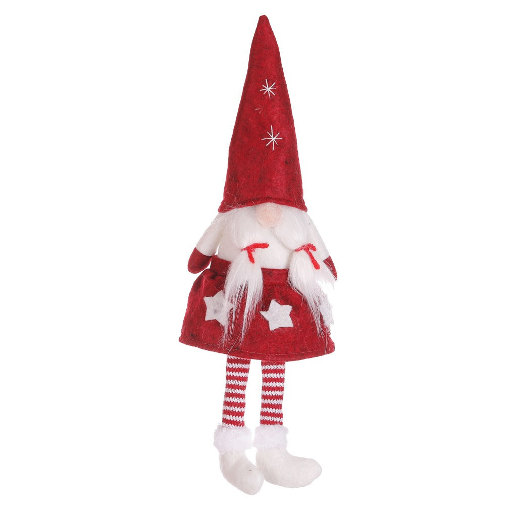 Christmas Gnome Figurine Holiday Table Decor