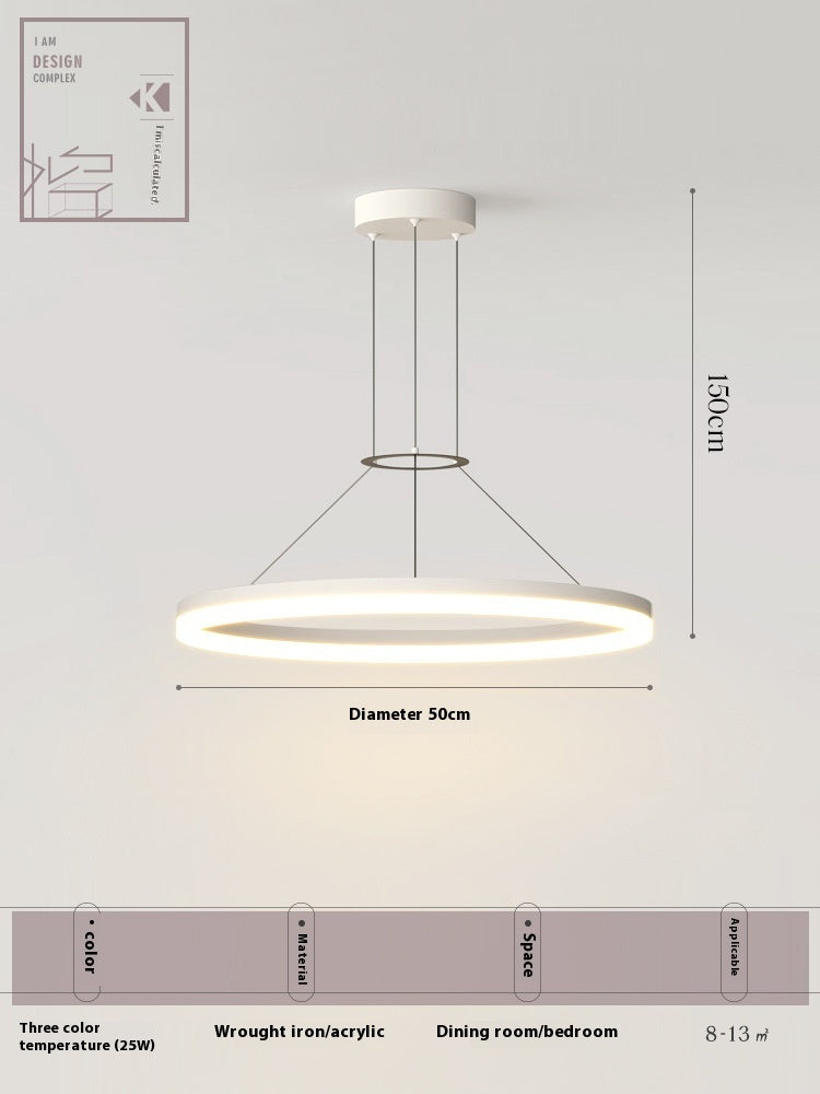 Creative Commercial Round Restaurant Chandelier