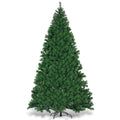 9 FT Pre-Lit Artificial Christmas Tree with 2028 PVC Tips and 700 Warm White LED Lights