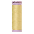 Mettler Silk-finish 50wt Solid Cotton Thread 164yd/150m Lemon Frost