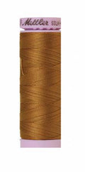 Mettler Silk-Finish 50wt Solid Cotton Thread 164yd/150M Bronze Brown