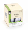 Elastic White Non-Roll Knit Elastic 3/4in