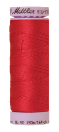 Mettler Silk-finish 50wt Solid Cotton Thread 164yd/150m Poinsettia