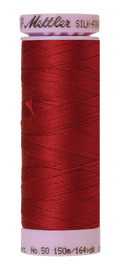 Mettler Silk-finish 50wt Solid Cotton Thread 164yd/150m Fire Engine