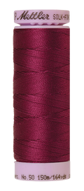 Mettler Silk-finish 50wt Solid Cotton Thread 164yd/150m Sangria