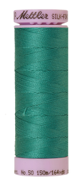 Mettler Silk-Finish - Green - 50wt Cotton Thread 164yd/150m