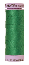 Mettler Silk-finish 50wt Solid Cotton Thread 164yd/150m Kelley