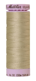 Mettler Silk-finish 50wt Solid Cotton Thread 164yd/150m Tantone