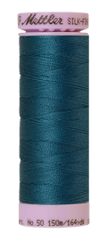 Mettler Silk-finish 50wt Solid Cotton Thread 164yd/150m Mallard