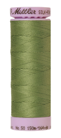 Mettler Silk-finish 50wt Solid Cotton Thread 164yd/150m Common Hop