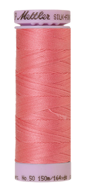 Mettler Silk-finish 50wt Solid Cotton Thread 164yd/150m Dusty Mauve