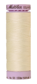 Mettler Silk-Finish - Antique White - 50wt Solid Cotton Thread 164yd/150m