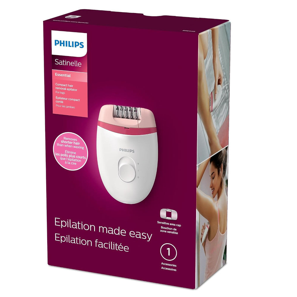 PHILIPS BRE235/04 Female Grooming Satinelle Essential Corded Compact Women's Epilator