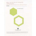 Missouri Star Quilt As You Go 2 1/2" Hexagon Template