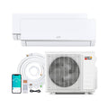 Blast Pro 28,000 BTU 2 Zone Mini Split Heat Pump, 20 SEER2, 12K + 12K