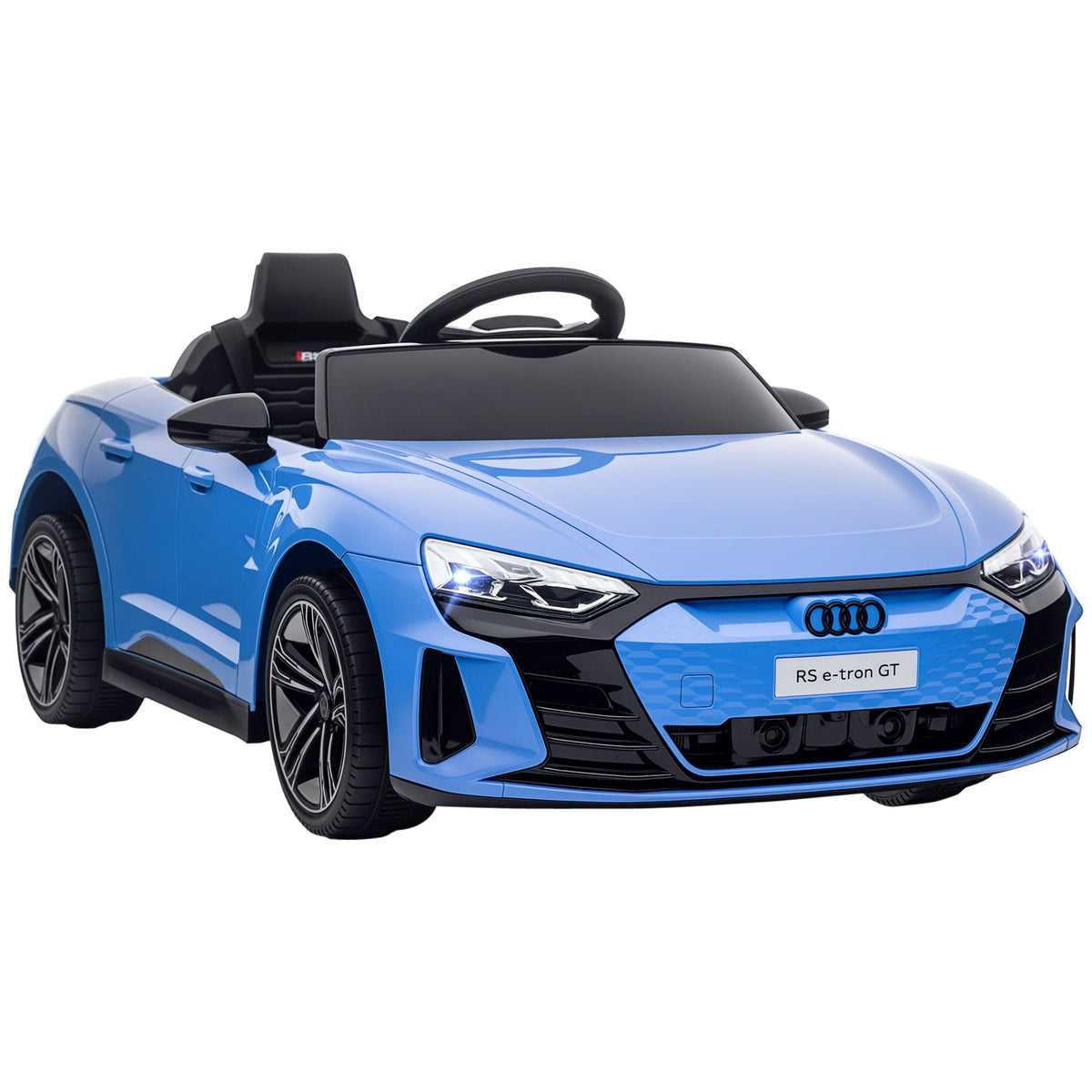 Ride-On Toy On Car with Remote Control, 12V 3.1 MPH Electric Ride for Kids w/ Suspension System, Horn Honking, Black