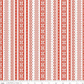 Riley Blake - Corinne Wells - Ski Hill - Sweater White/Red - C14773-WHITE