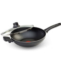 T-FAL C5269063 Intuition 30cm Wok With Lid