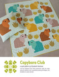 Capybara Club - Quilt Pattern by Elizabeth Hartman